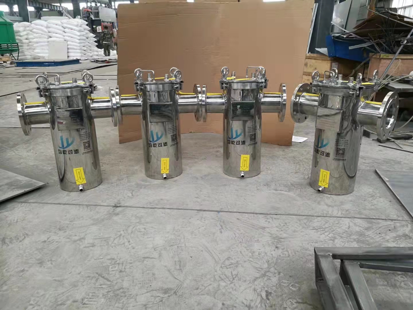 304/316 Stainless Steel Basket Filter  for Petrochemical Applications 